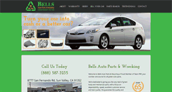 Desktop Screenshot of bellsautoparts.com